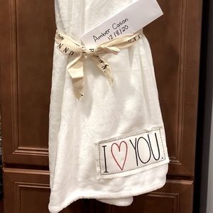 Rae Dunn I love you blanket